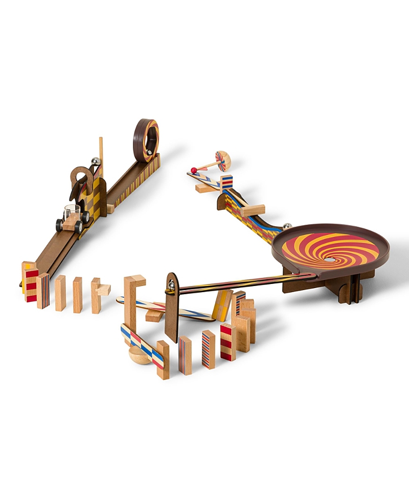 Uncommon Goods Race Car Chain Reaction Construction Set by Djeco - Ages 8+