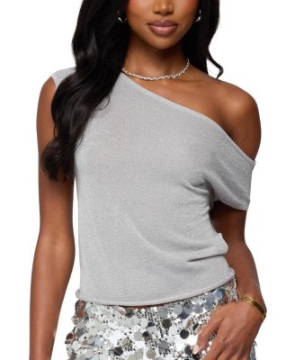  Holly Glitter Off Shoulder Top