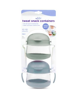 Tweat Snack Containers, 2 Piece Set