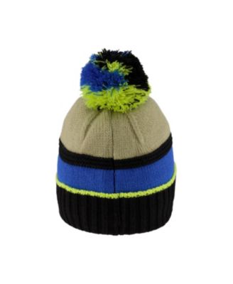  Boys' Lined Knit Pompom Hat - Little Kid, Big Kid