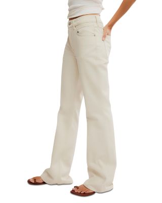 West Coast Low Rise Slim Flare Jeans in Lily