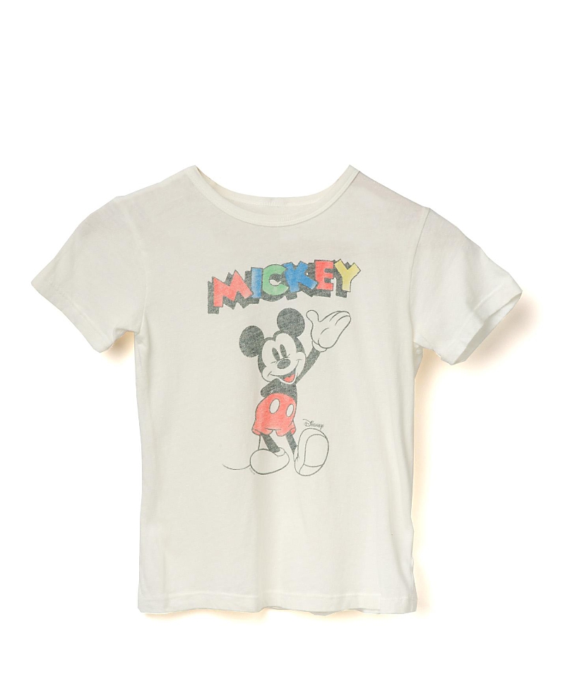 Junk Food Clothing Unisex Waving Mickey Tee - Little Kid, Big Kid