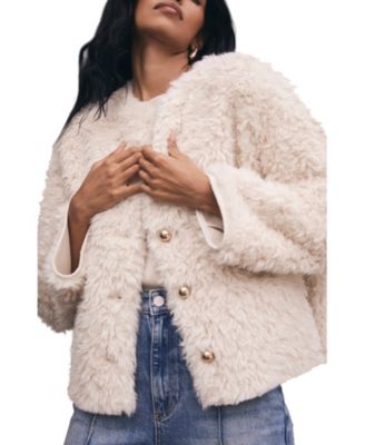  Women's Faux Fur Jacket