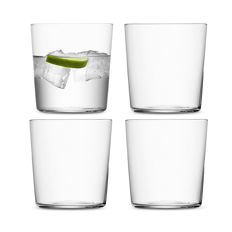 Lsa Gio Small 13 oz. Clear Tumbler, Set of 4