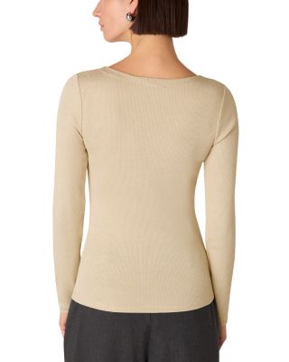 Sparkle Rib Jersey Top