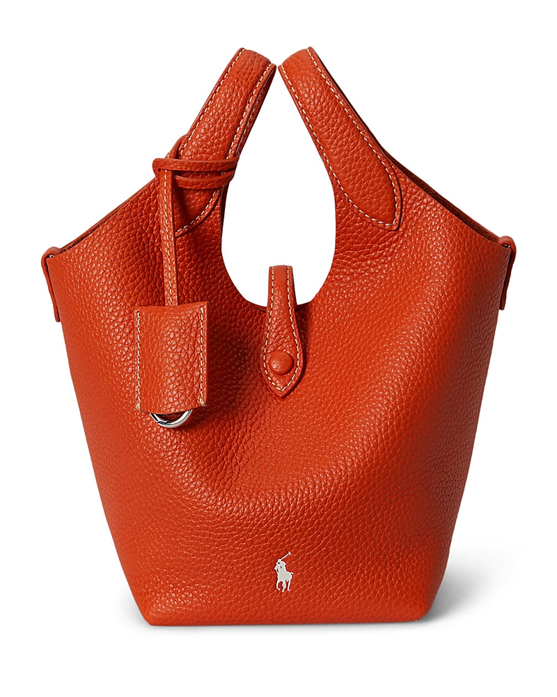 Polo Ralph Lauren Polo Play Leather Small Tote & Crossbody