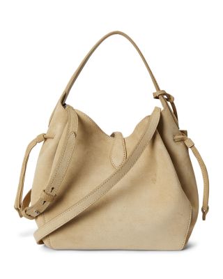 Polo Play Suede Shoulder Bag