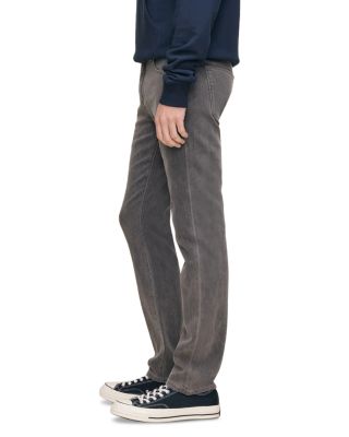 Russell Slim Straight Jeans in Weathered Grey