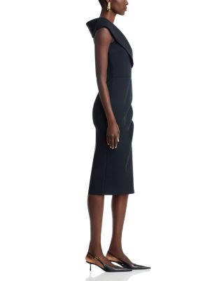 La Petite Robe Draped Faux Wrap Dress - Exclusive