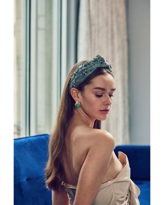 Knotted Twinkle Crystal Headband