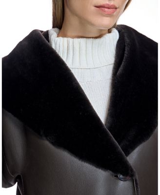  Reversible Nappa Shearling Coat
