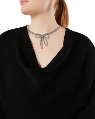 Uscita Negozi Draped Neck Sweater