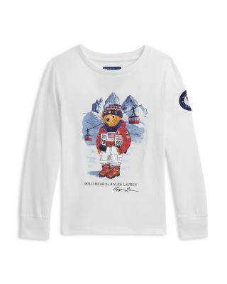 Girls&#39; Team USA Polo Bear Cotton Tee - Little Kid