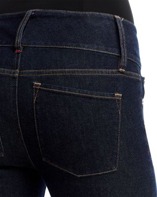 Kai Low Rise Capri Jeans in Dark Rinse