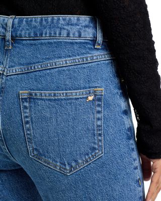 Stevie Cropped Jeans in Blue Mirage