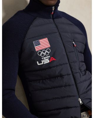 Team USA Hybrid Full Zip Sweater