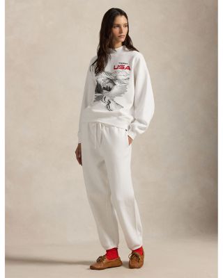 Team USA Graphic Mock Neck Sweatshirt