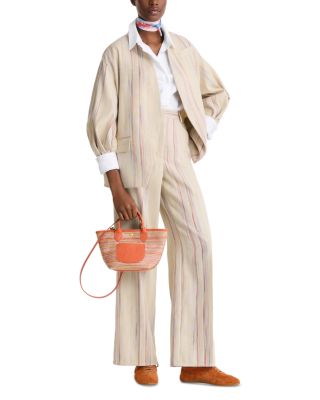 Le Pliage Panier Rainbow Extra Small Basket Bag