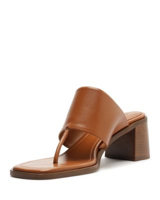 Women's Martha Leather Thong Sandals