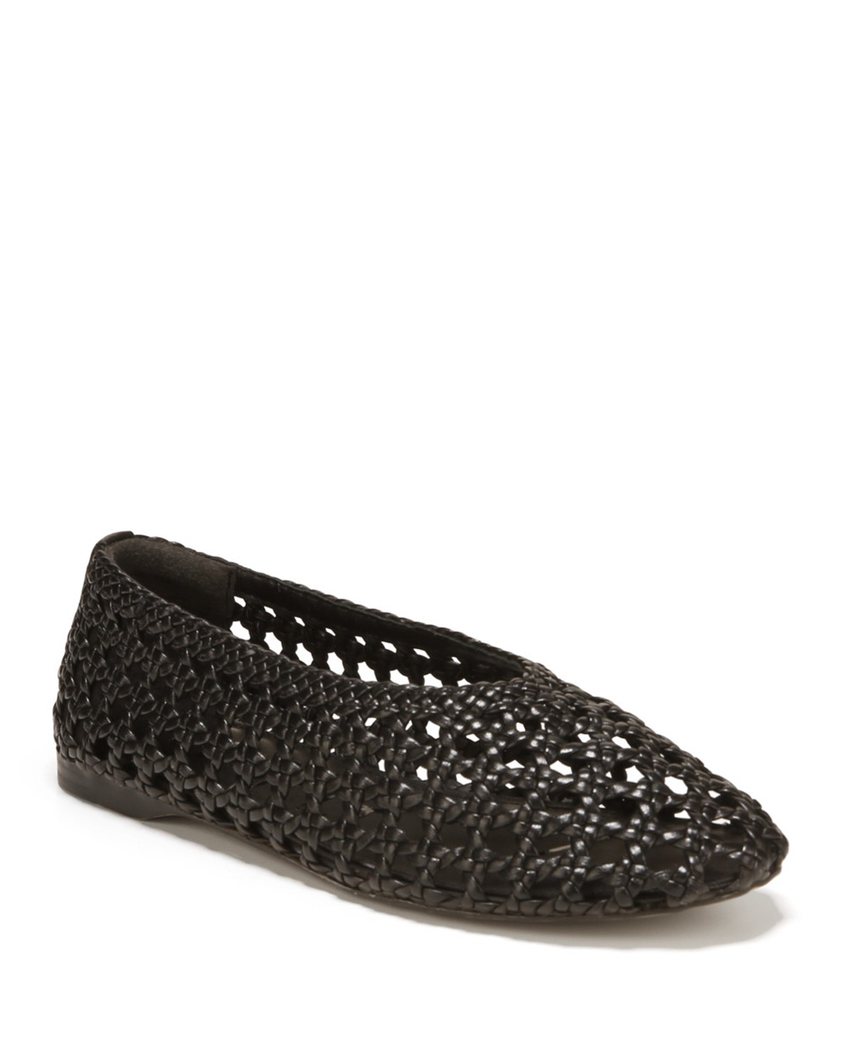 Shira Woven Leather Ballet Flats