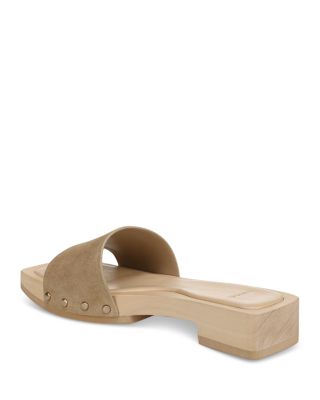 Women's Barbara Suede Slide Sandals