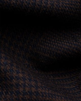 Check Merino Wool Scarf