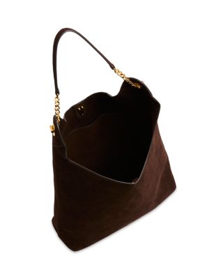 Jour Suede Shoulder Bag