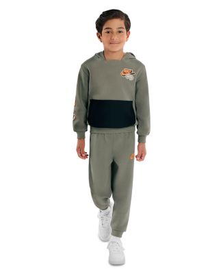 Boys' Fleece Pullover Hoodie & Jogger Pants Set - Little Kid