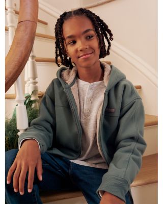 Boys' Henley Waffle Long Sleeve Tee - Little Kid, Big Kid