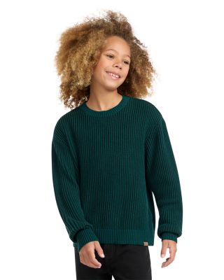 Boys' Pleated Stitch Crew Sweater - Little Kid, Big Kid