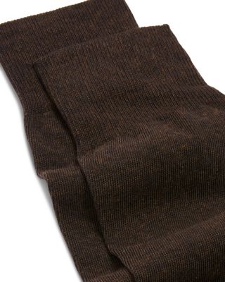 Cotton Blend Crew Socks - Exclusive