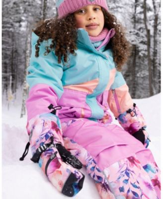 Girls' Winter Mittens Flower Teknik - Little Kid, Big Kid