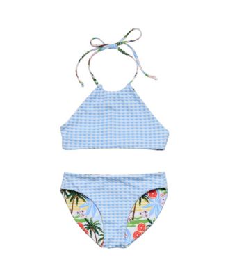Girls' Ciao Paradiso Reversible Halter Bikini - Little Kid, Big Kid