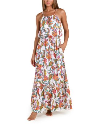  Wild Vines Maxi Dress Cover Up