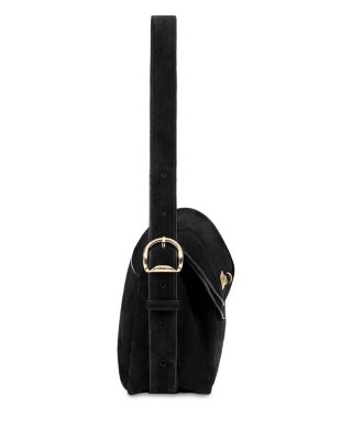 Le Mambo Suede Shoulder Bag