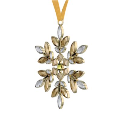 Gema Holiday Ornament, Yellow