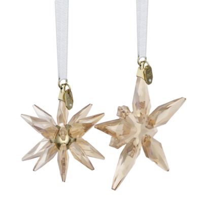 Annual Edition 2025 Festive 3D Crystal Ornament, Set of 2