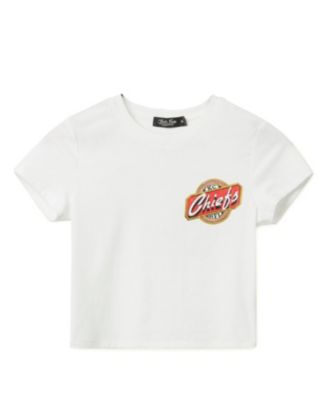 Junk Food Clothing Women's Nfl Kansas City Chiefs Cheers Baby Tee