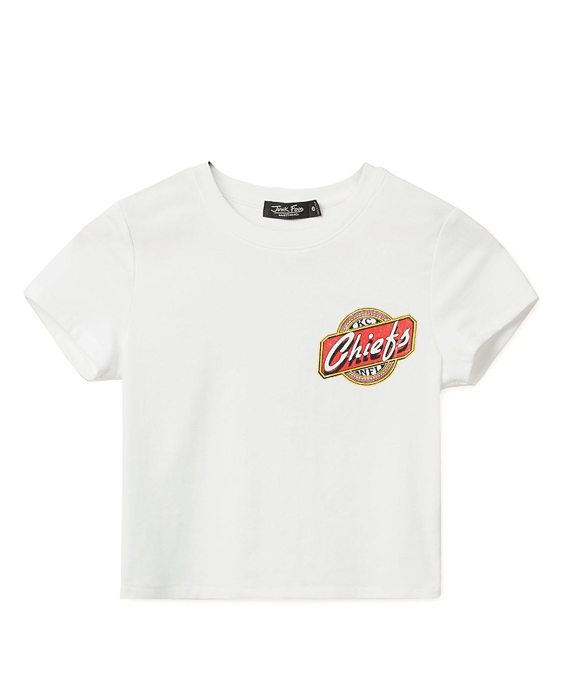 Junk Food Clothing Women's Nfl Kansas City Chiefs Cheers Baby Tee