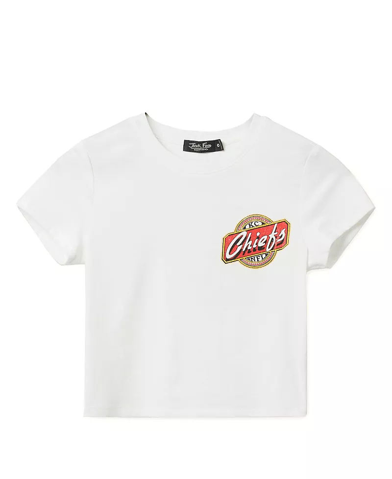 Junk Food Clothing Women's Nfl Kansas City Chiefs Cheers Baby Tee