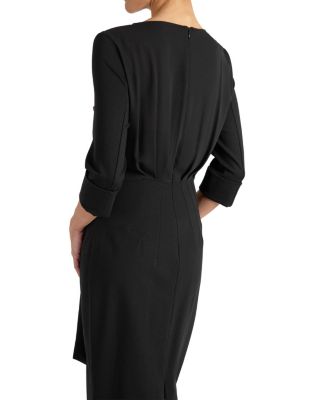 Trinity Midi Viscose Blend Sheath Dress