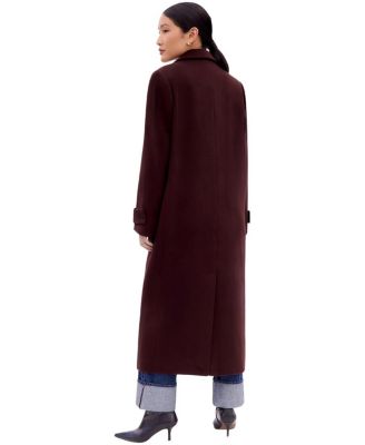 Wool Blend Oversized Coat