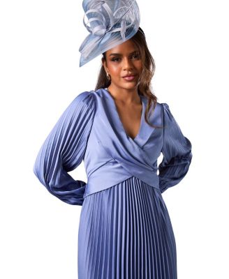 Petite Pleat Skirt Midi Dress