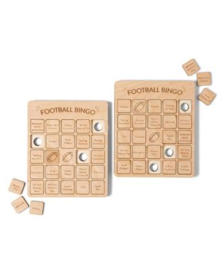 Football Bingo, Set of 2 by Woodtech - Suitable for All Ages
