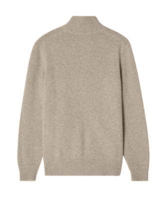 Graham Cashmere Blend Full Zip Sweater