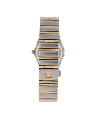  Constellation Quartz Watch in Stainless Steel and Gold Details with Diamond Markers and Mother of Pearl 24mm