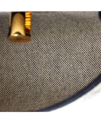 20 Herbag Zip Toile and Leather