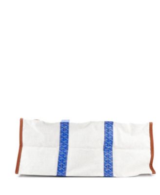   Mediterranee Saint-Tropez Reversible Tote Coated Canvas