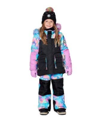 Girls' Two-Piece Heart Play Snowsuit - Little Kid