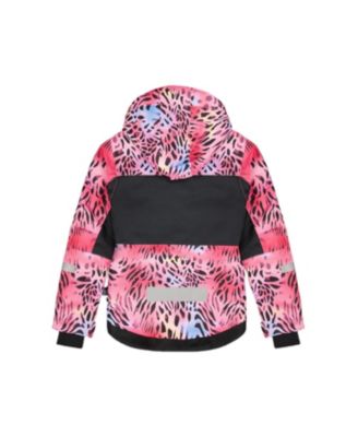  Girls' Two-Piece Leopard and Zebra Teknik Snowsuit - Big Kid